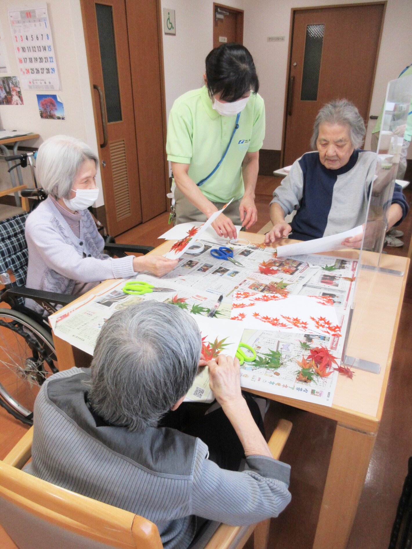 紅葉狩り-1 ニチイホーム千歳船橋