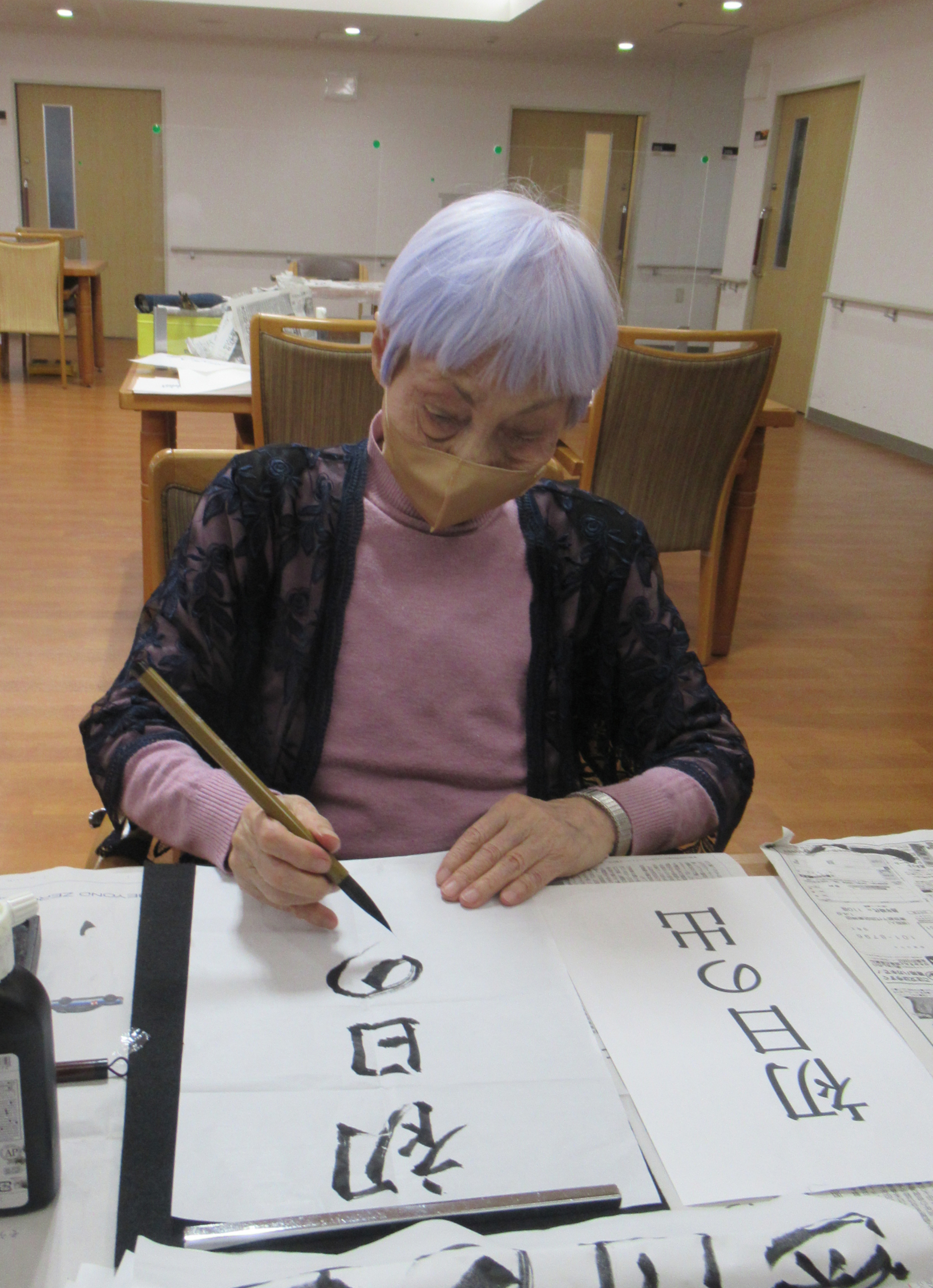 ニチイホーム柿生書初め３