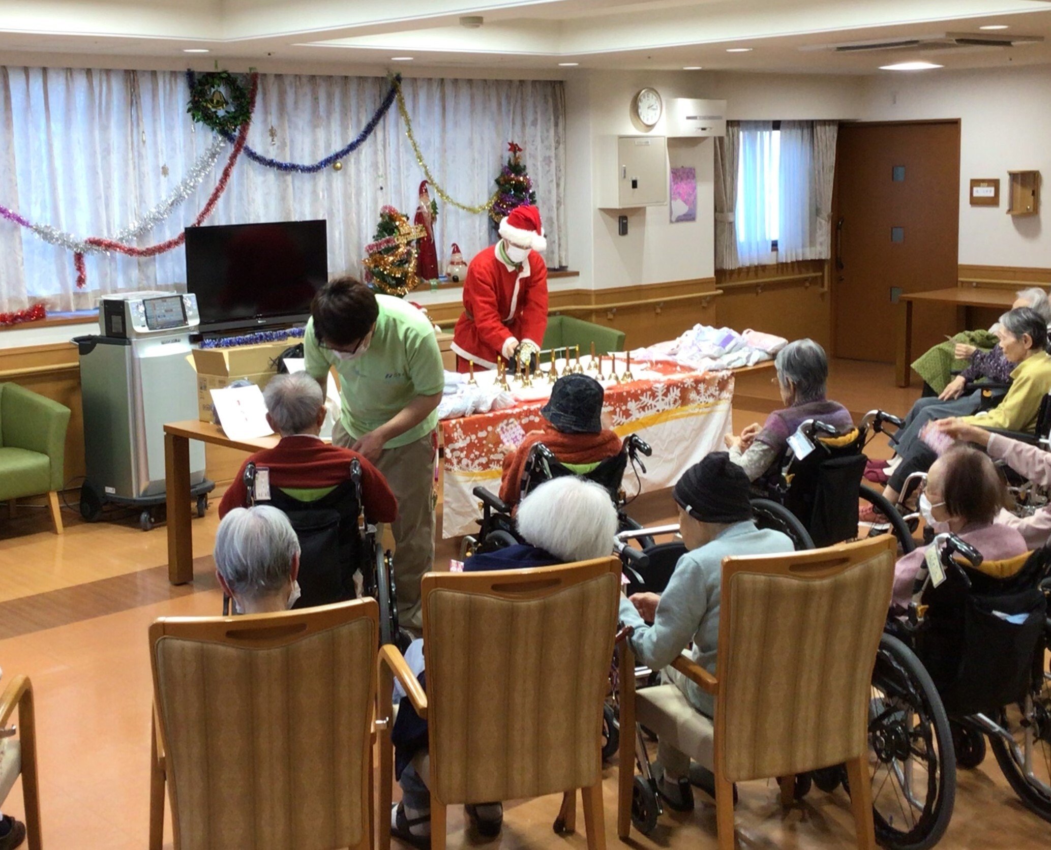 クリスマス会-1　ニチイホーム板橋徳丸