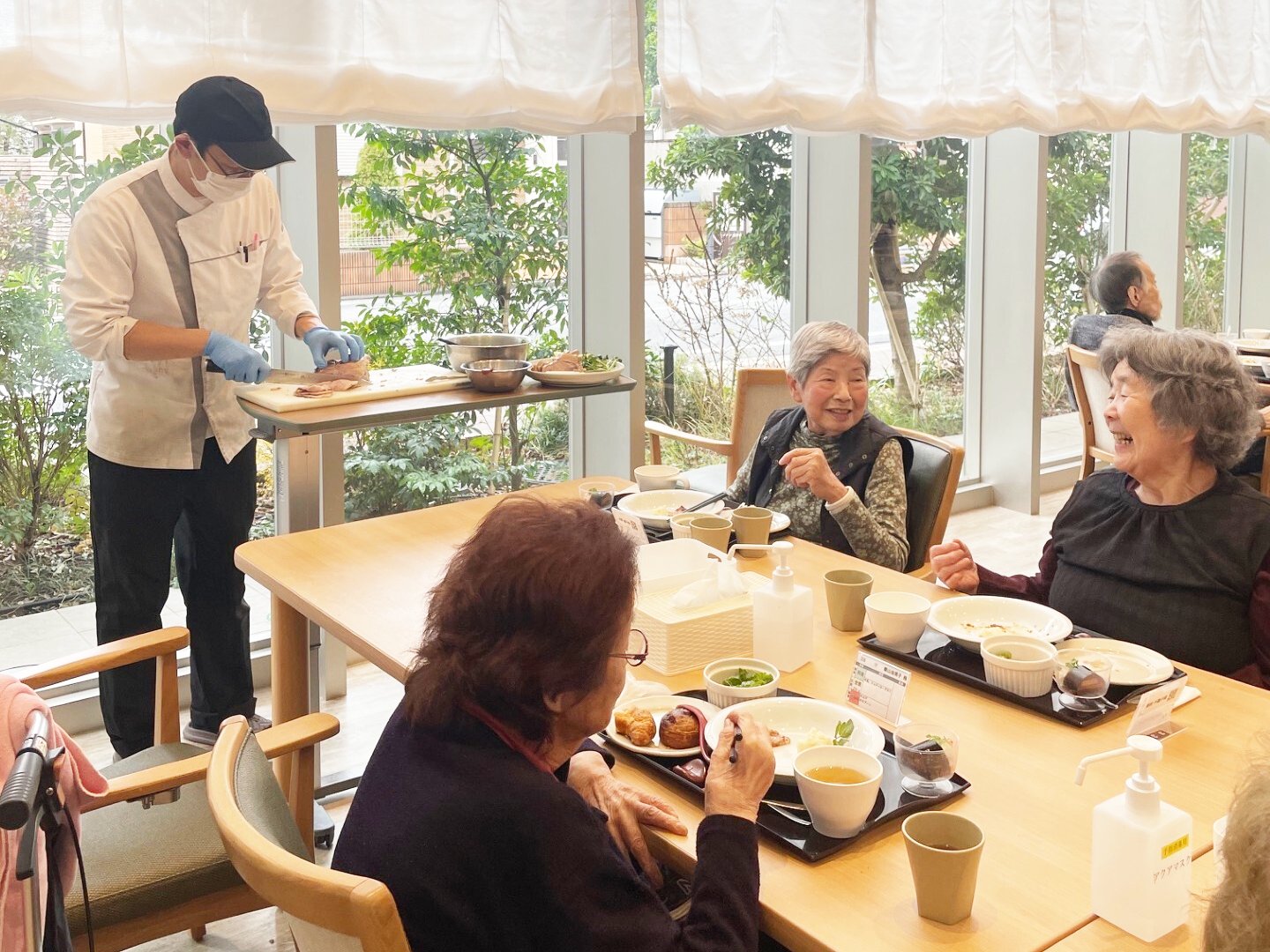 クリスマスランチ^1　ニチイホーム杉並松庵